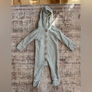 Childhoods clothing Striped Hooded Kids Romper baby toddler